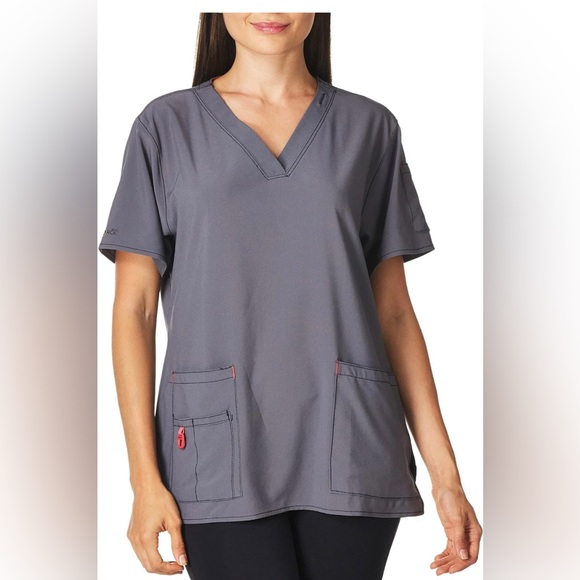 Carharrt Women’s V neck Scrub Top - Picture 2 of 4